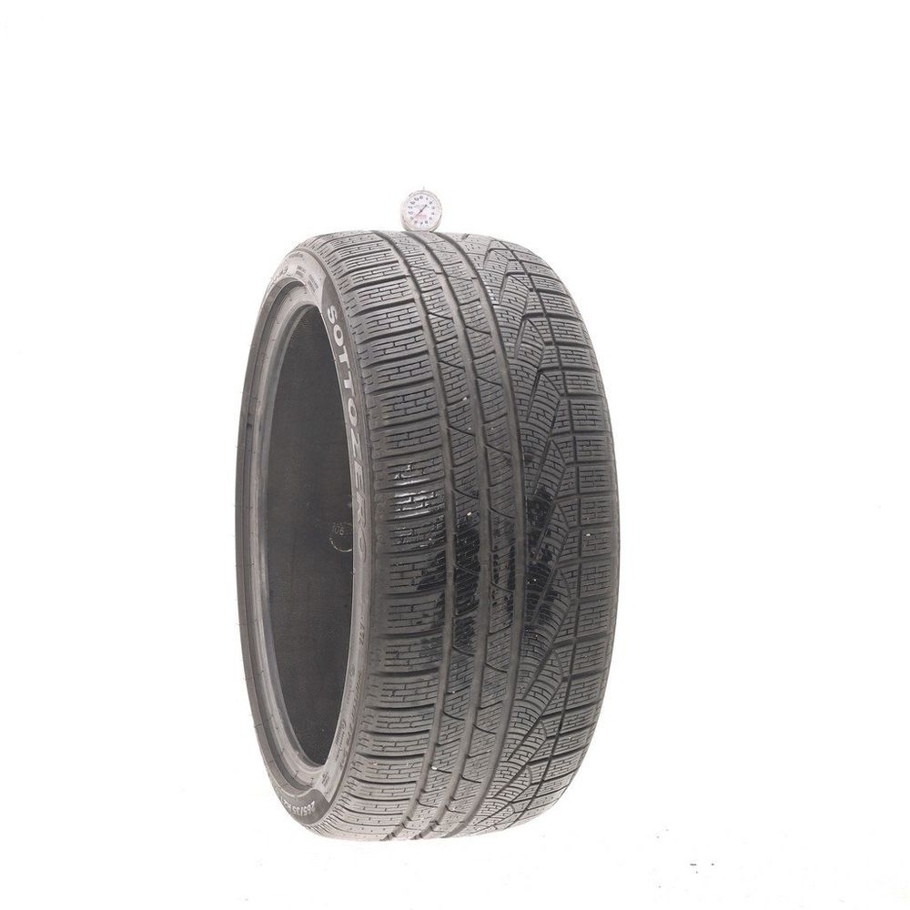 Set of (2) Used 265/35R21 Pirelli Winter 270 Sottozero Serie II A7A 101W - 8.5/32 - Image 1