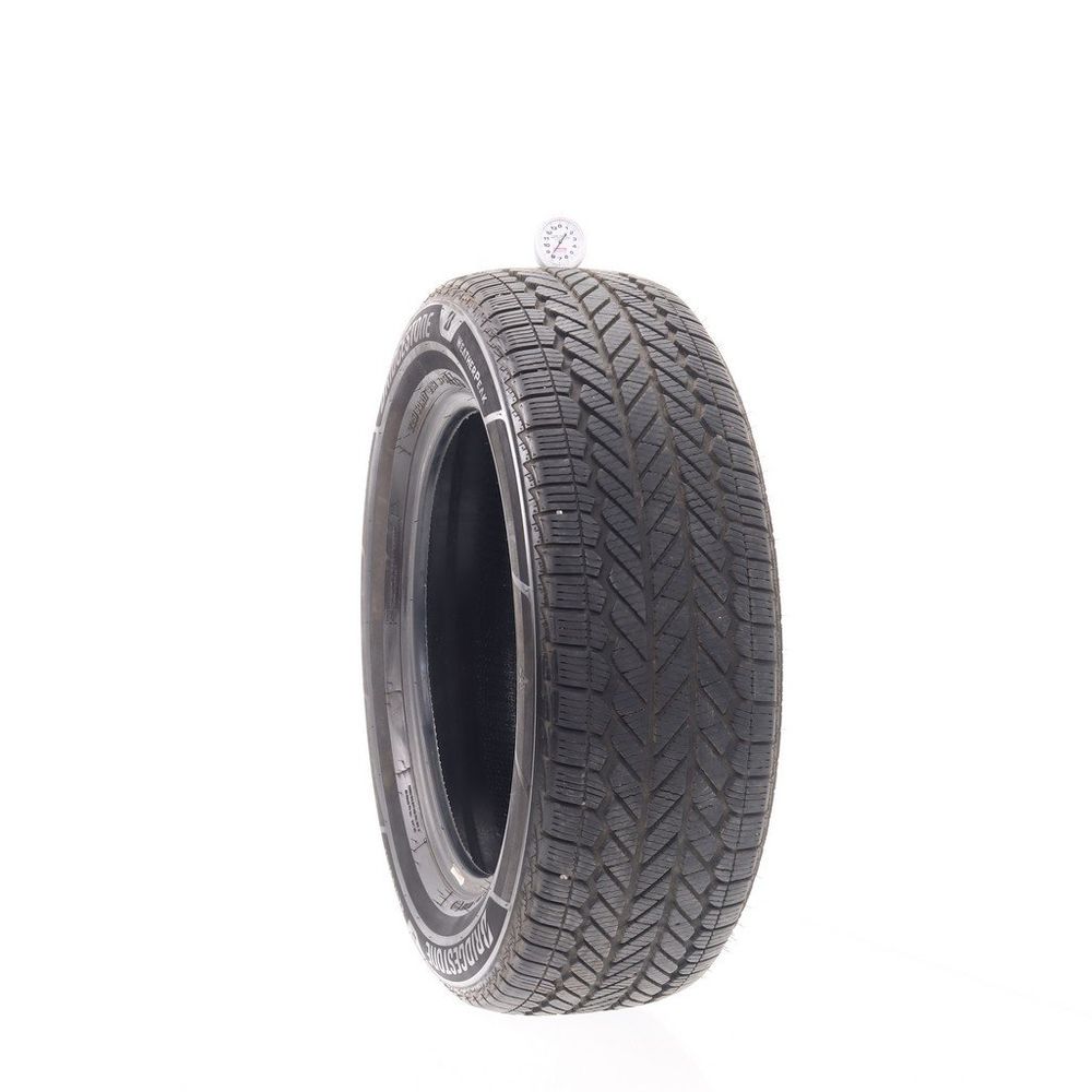 Set of (4) Used 225/60R17 Bridgestone WeatherPeak 99H - 8-8.5/32 - Image 1
