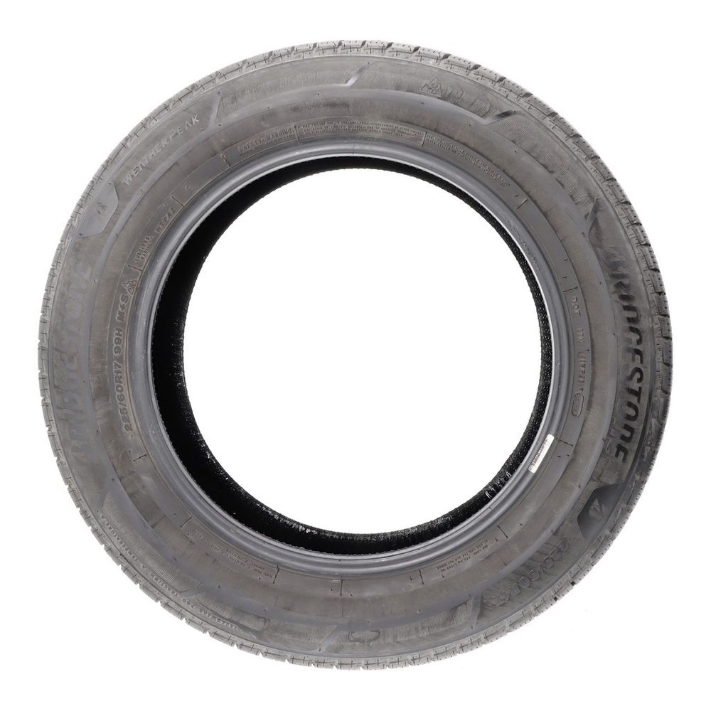 Set of (4) Used 225/60R17 Bridgestone WeatherPeak 99H - 8-8.5/32 - Image 6