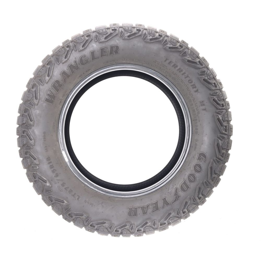 Set of (2) Used LT 275/65R18 Goodyear Wrangler Territory MT 113/110Q C - 10.5-11.5/32 - Image 3
