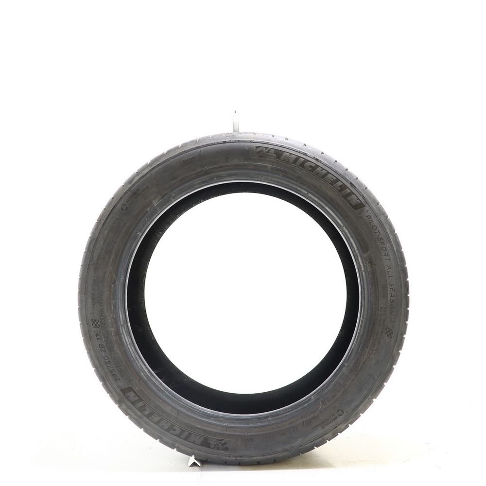 Set of (2) Used 245/40ZR17 Michelin Pilot Sport All Season 4 95Y - 5-5.5/32 - Image 3