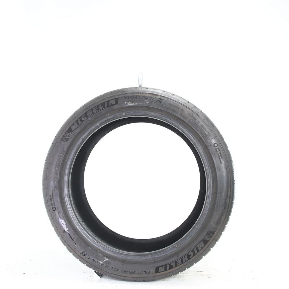 Set of (2) Used 245/40ZR17 Michelin Pilot Sport All Season 4 95Y - 5-5.5/32 - Image 6