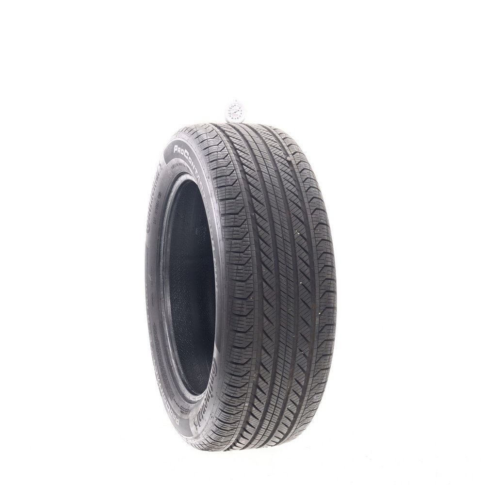 Set of (4) Used 235/55R19 Continental ProContact GX SSR MOE 105H - 9-9.5/32 - Image 4