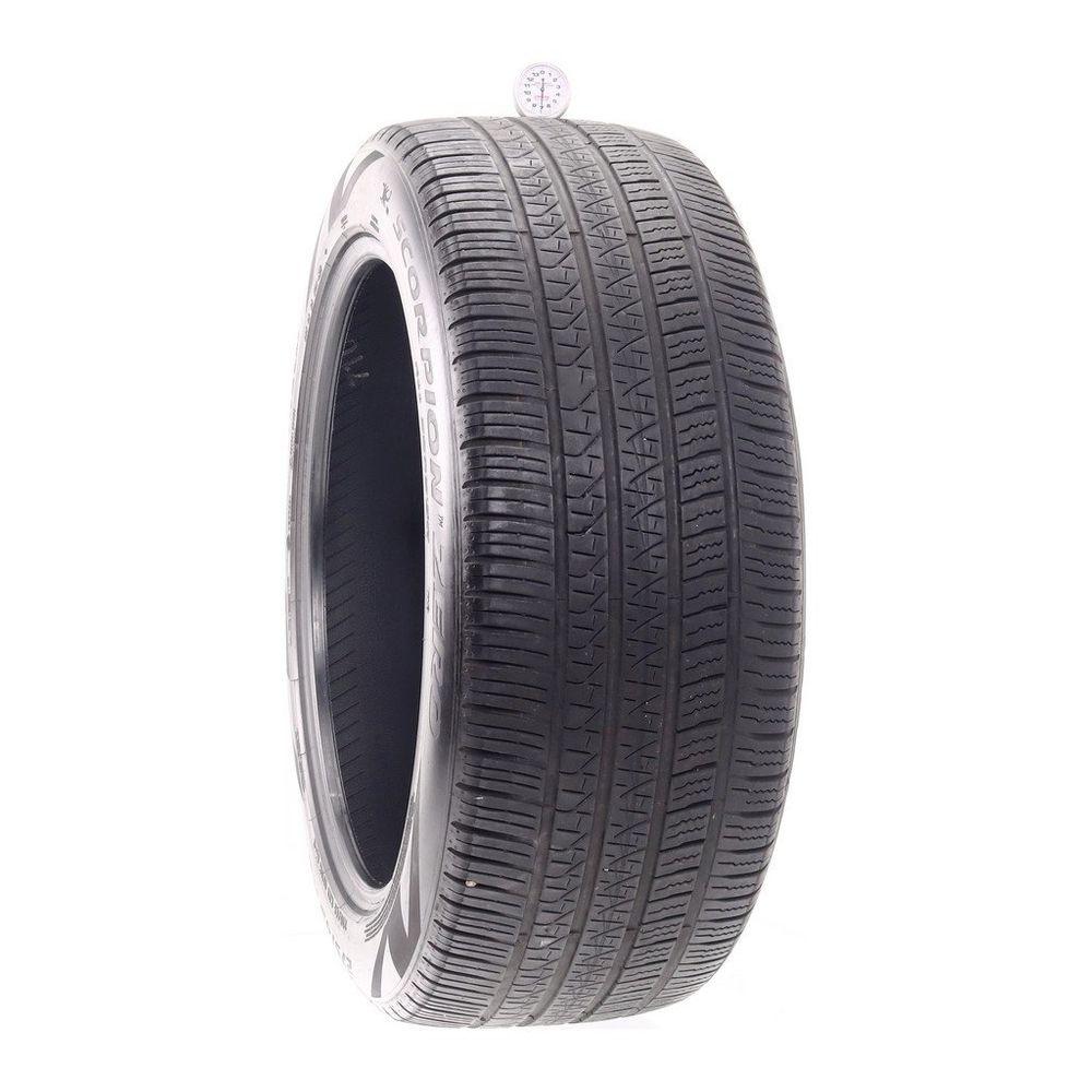 Set of (2) Used 275/45R21 Pirelli Scorpion Zero MO 107H - 7-8/32 - Image 1