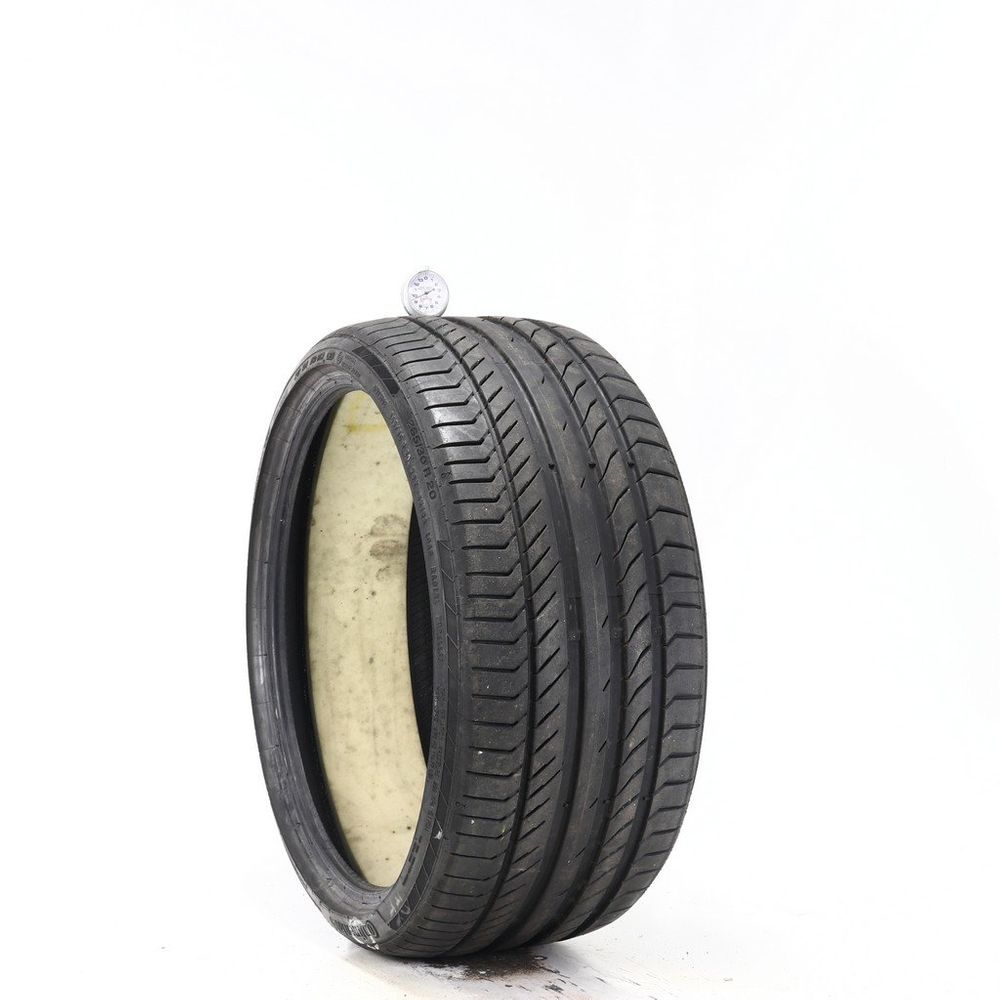 Set of (2) Used 265/30R20 Continental ContiSportContact 5P R01 ContiSilent 94Y - 8-9.5/32 - Image 4