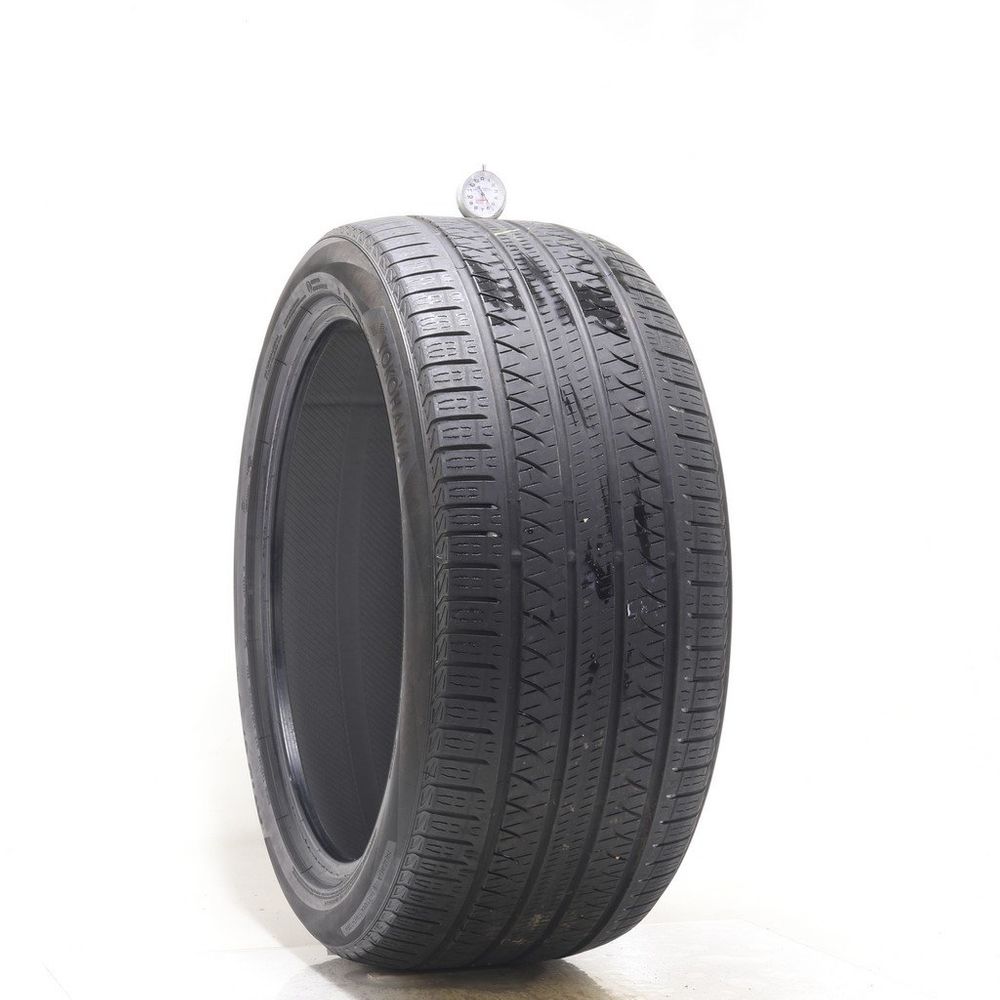 Set of (2) Used 285/40R21 Yokohama Avid GT S35 NO 109V - 5.5-7/32 - Image 1