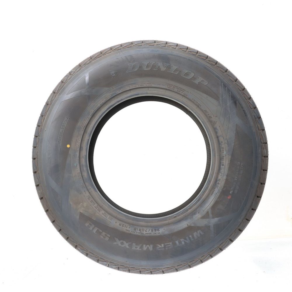 Used 265/70R17 Dunlop Winter Maxx SJ8 112R - 14/32 - Image 3