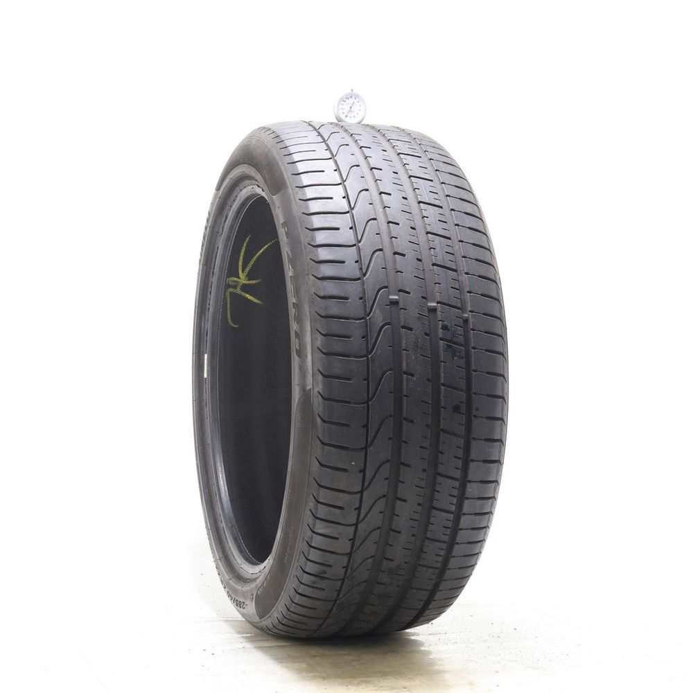 Set of (4) Used 285/40ZR22 Pirelli P Zero B1 110Y - 6.5-8/32 - Image 10