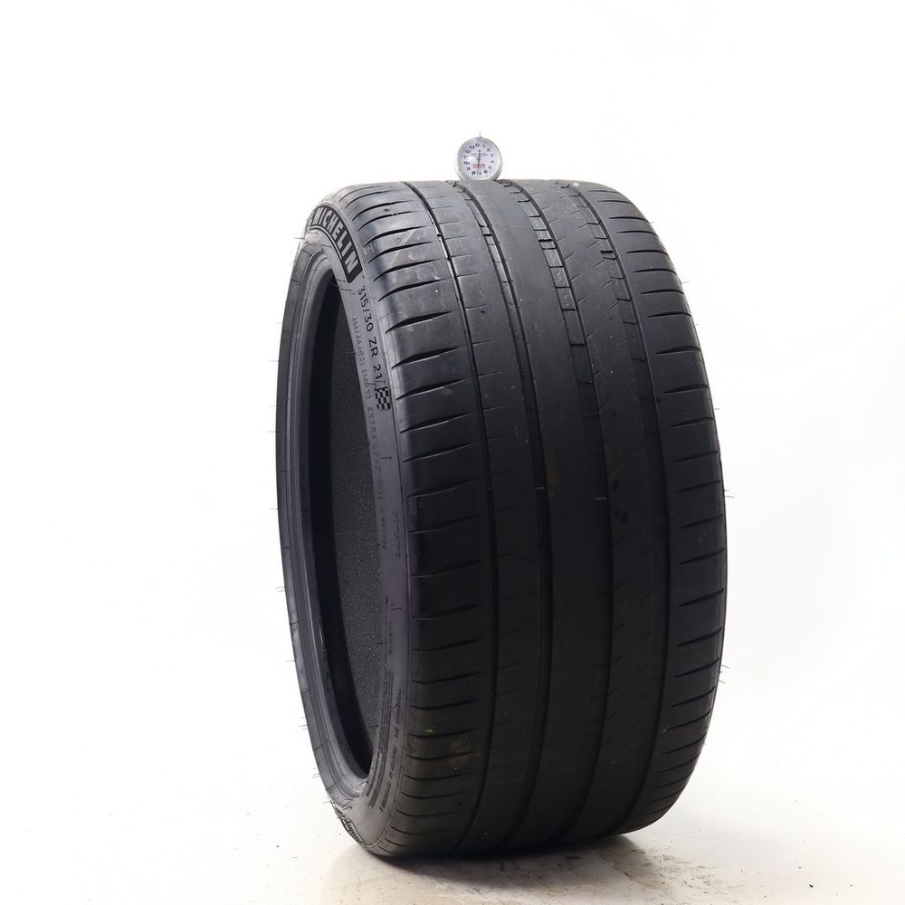 Set of (4) Used 315/30ZR21 Michelin Pilot Sport 4 S MO1 Acoustic 105Y - 5.5-7/32 - Image 4