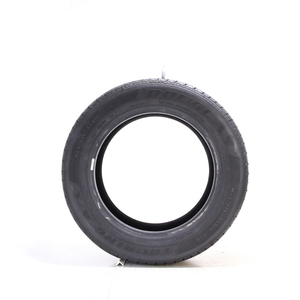 Set of (2) Used 215/55R16 Douglas Touring A/S 93H - 7-8.5/32 - Image 6