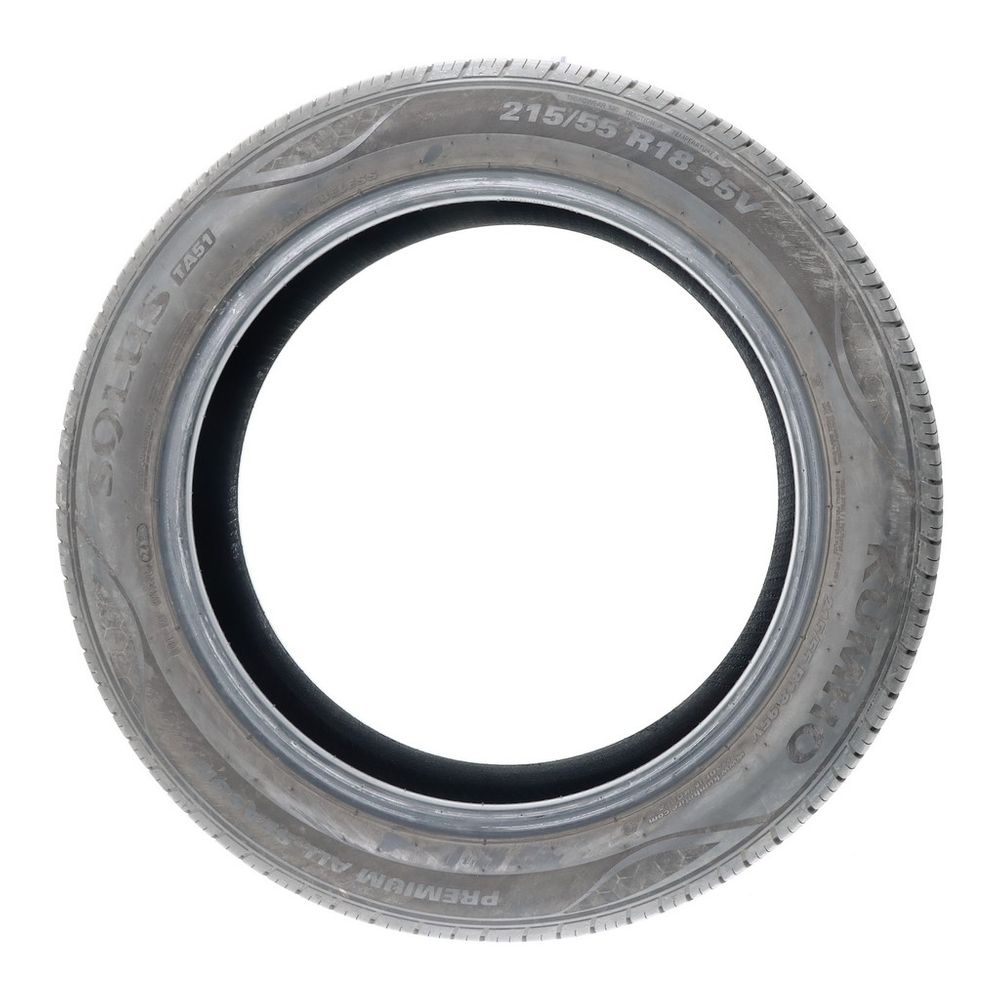 Used 215/55R18 Kumho Solus TA51 95V - 9.5/32 - Image 3