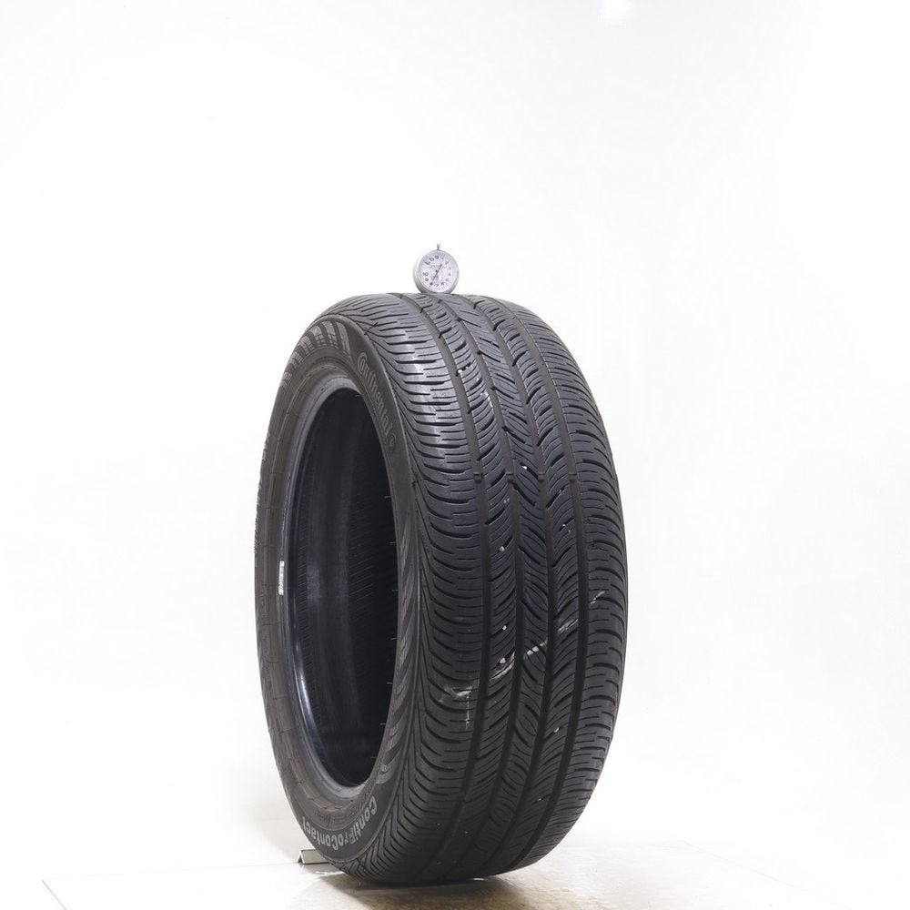 Set of (2) Used 215/50R17 Continental ContiProContact 91H - 8-8.5/32 - Image 1