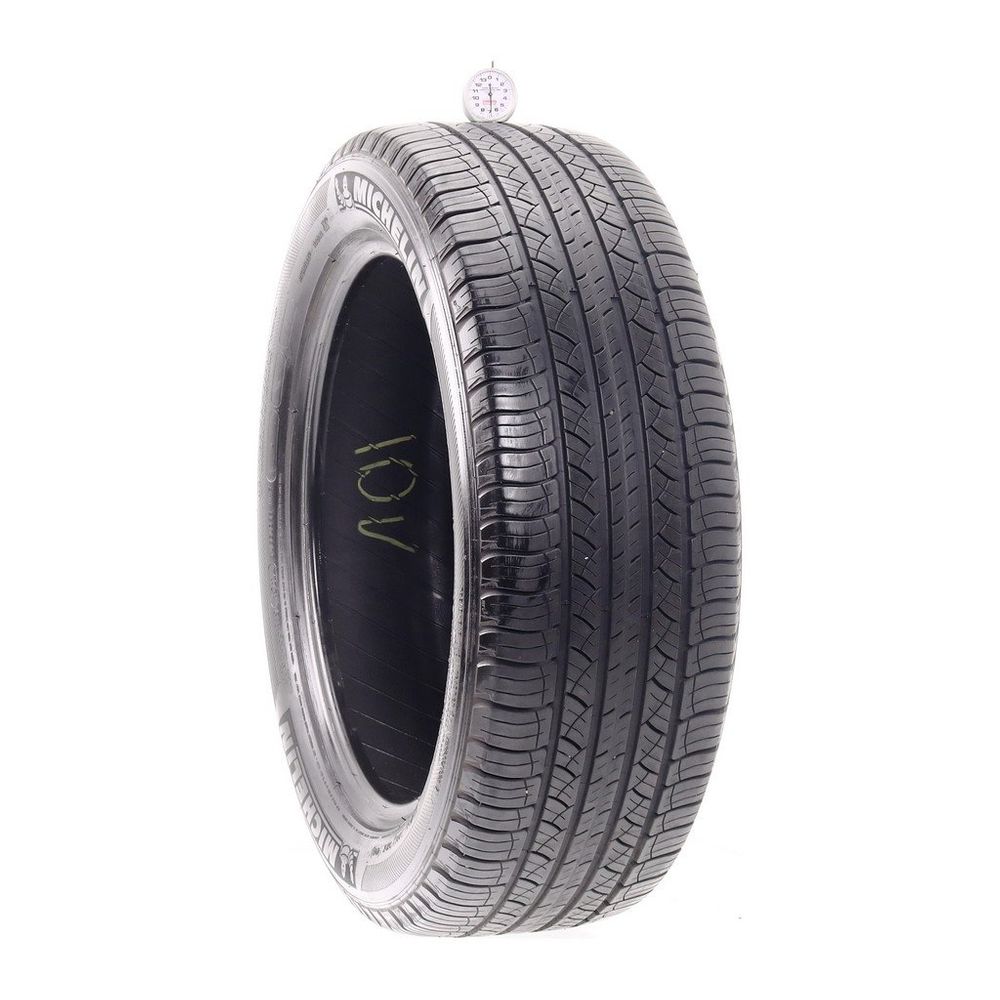 Set of (2) Used 235/55R19 Michelin Latitude Tour HP 101V - 7-7.5/32 - Image 1