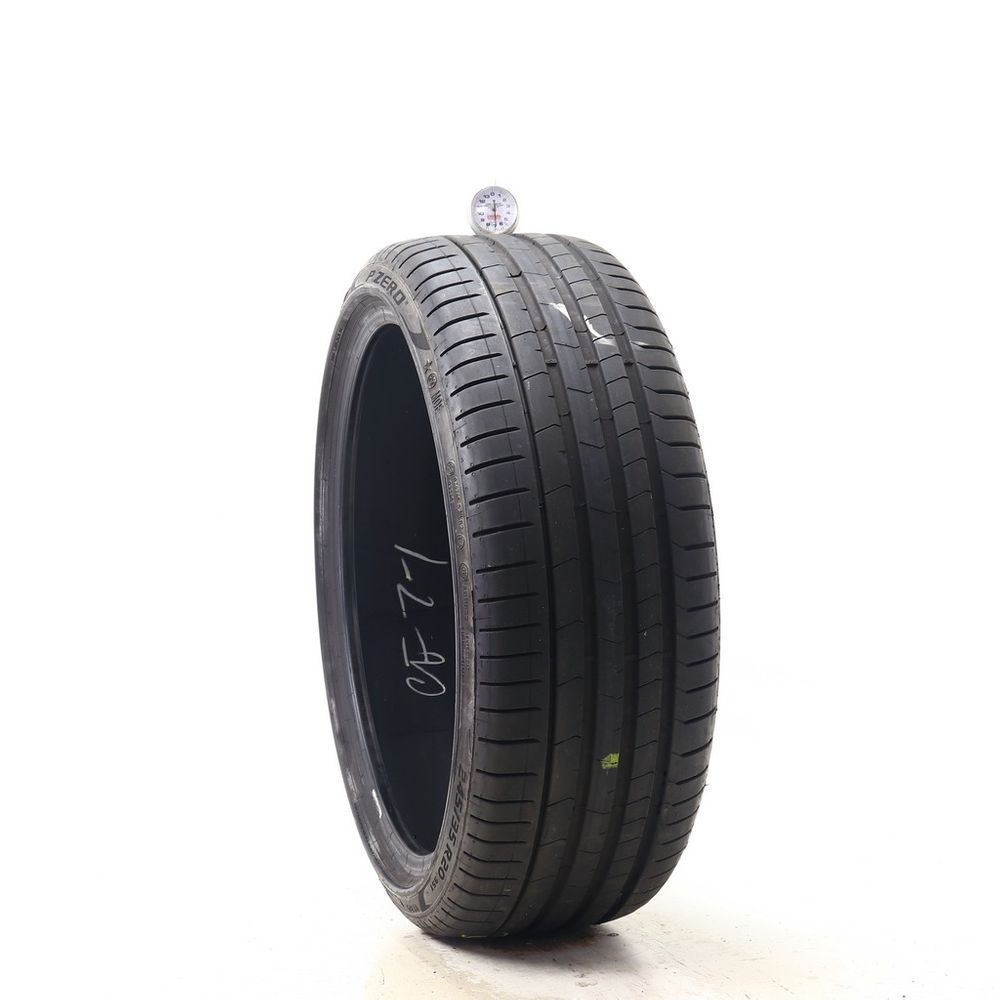 Set of (2) Used 245/35R20 Pirelli P Zero PZ4 MOE Run Flat 95Y - 5.5-7/32 - Image 4