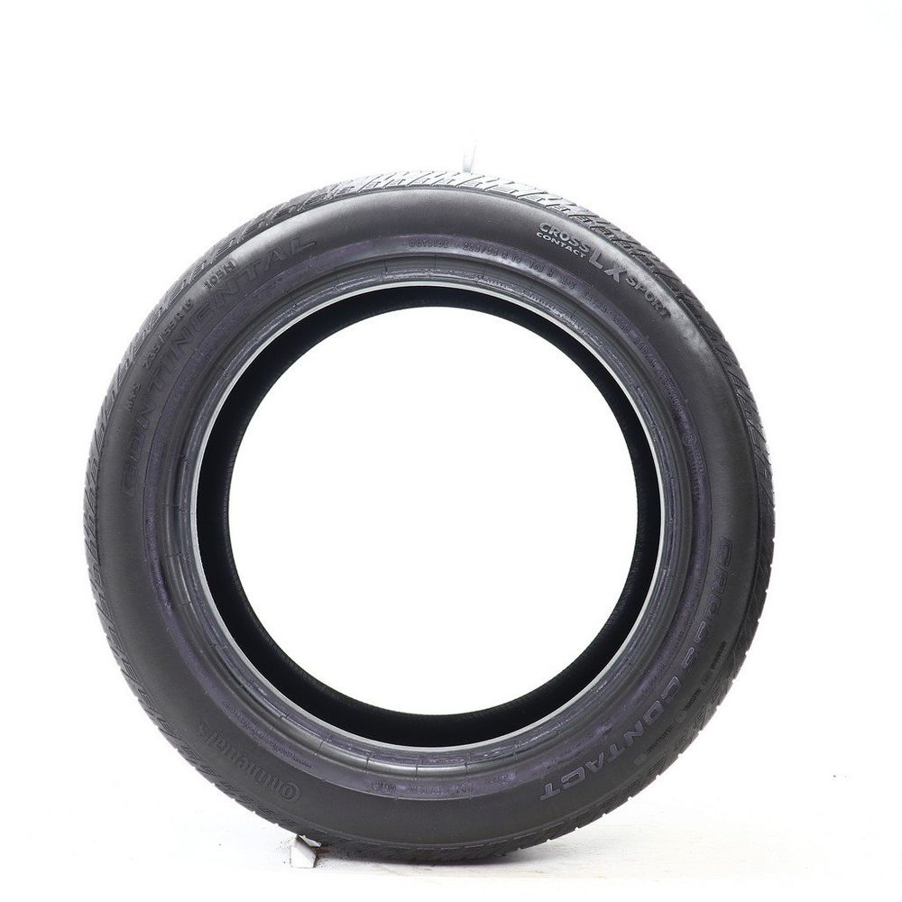 Set of (2) Used 235/55R19 Continental CrossContact LX Sport 105H - 7-7.5/32 - Image 3
