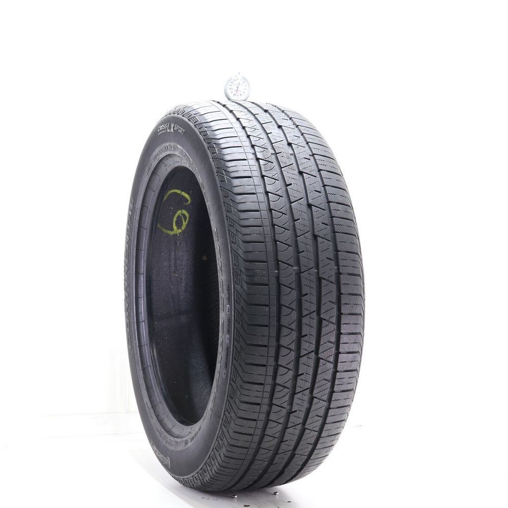 Set of (2) Used 235/55R19 Continental CrossContact LX Sport 105H - 7-7.5/32 - Image 4