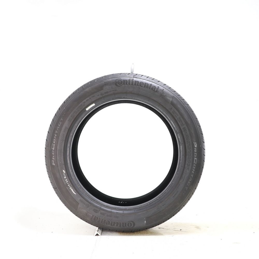 Set of (4) Used 215/55R17 Continental ProContact TX 94V - 6-6.5/32 - Image 6