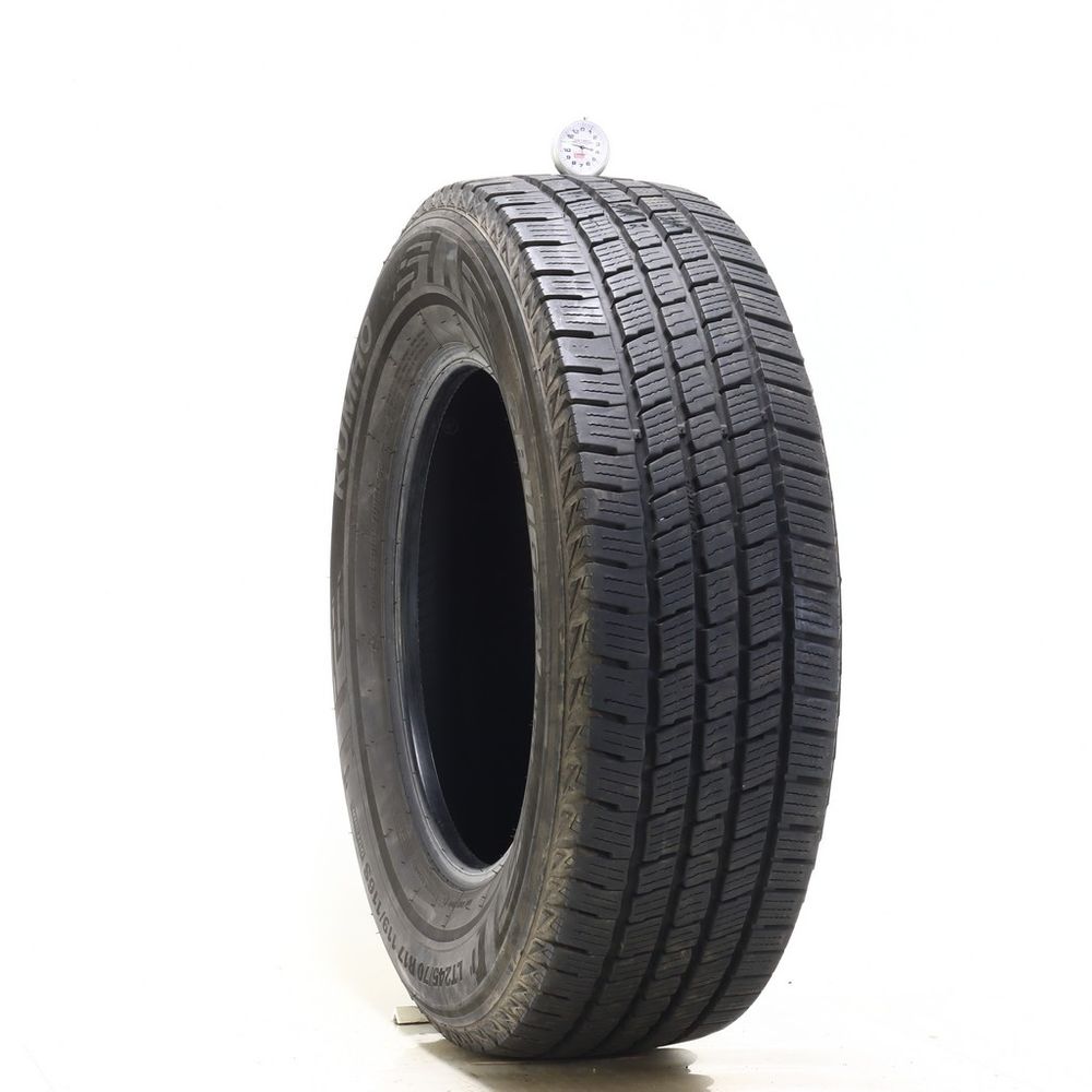 Set of (2) Used LT 245/70R17 Kumho Crugen HT51 119/116S E - 9-10.5/32 - Image 4