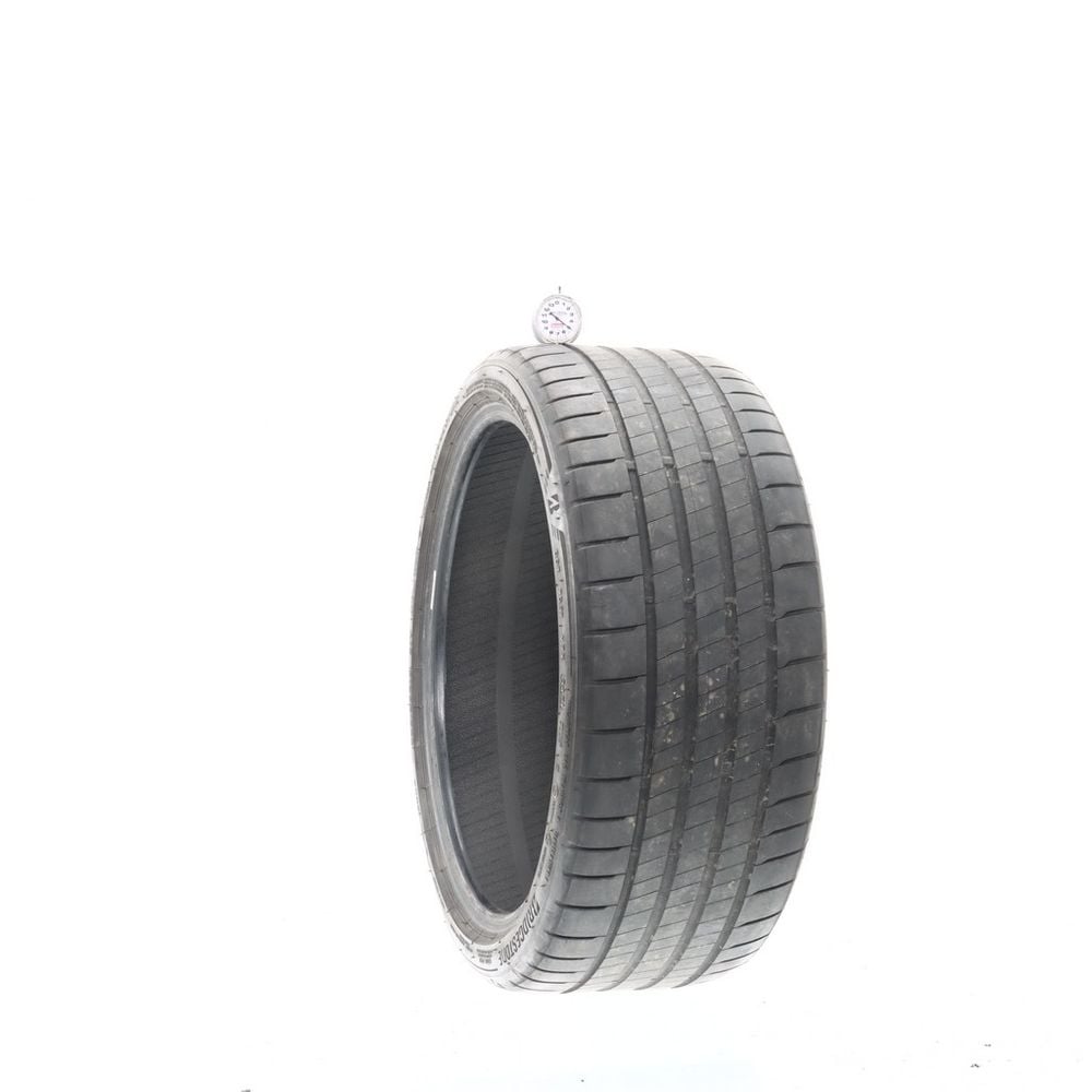 Set of (2) Used 235/35R19 Bridgestone Potenza S005 + 91Y - 5-6/32 - Image 1