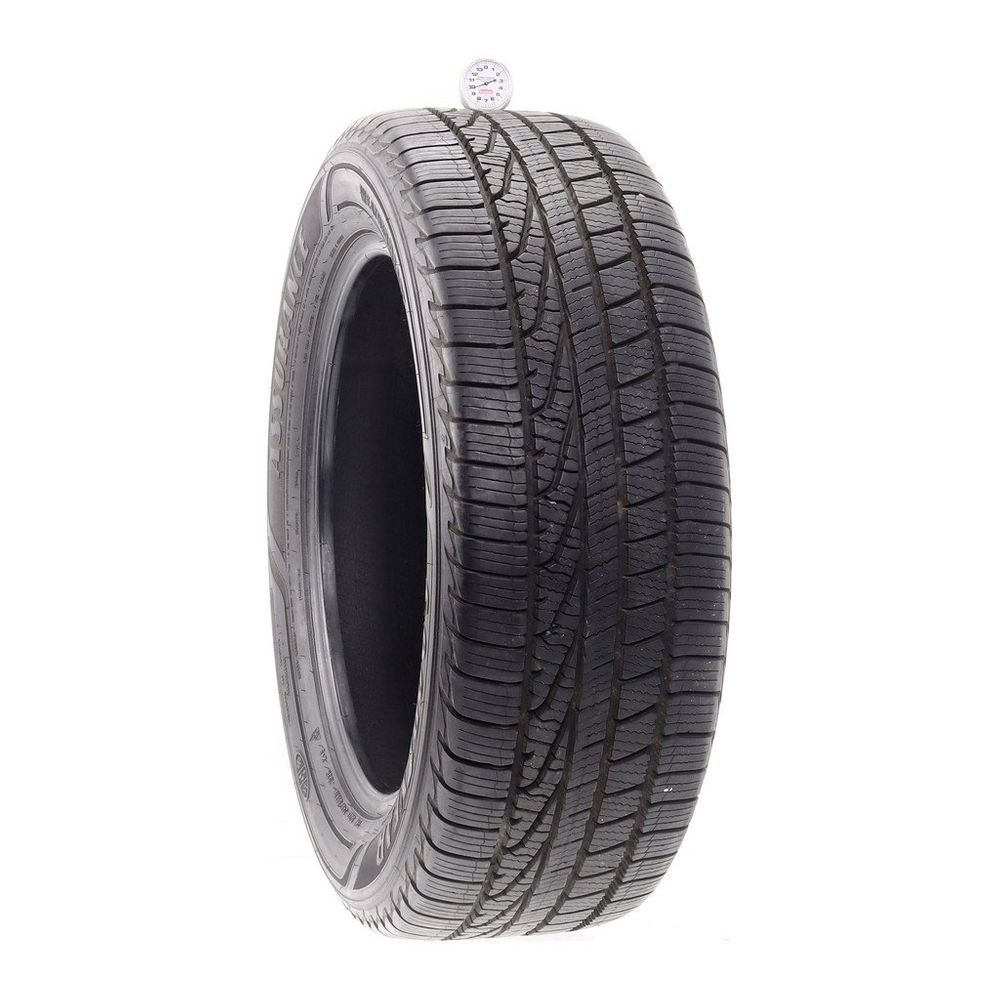 Set of (2) Used 245/55R19 Goodyear Assurance WeatherReady 103H - 9.5-10.5/32 - Image 1