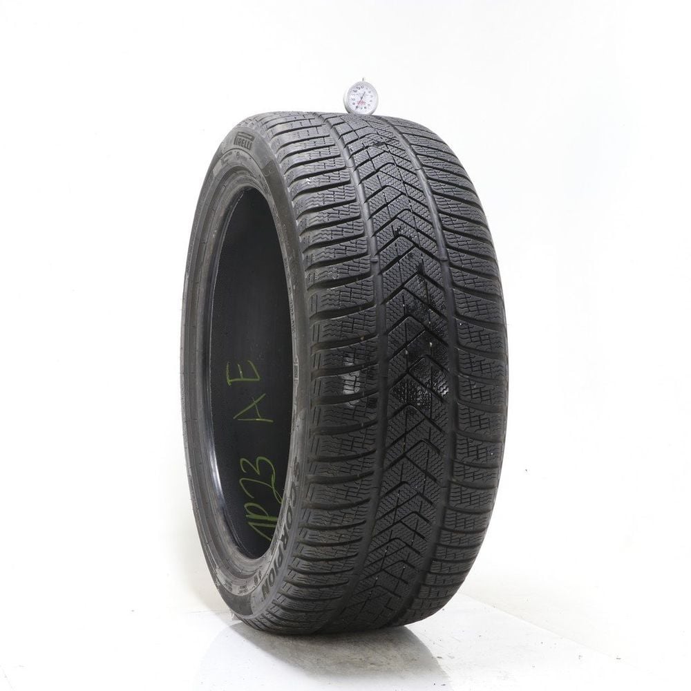 Set of (2) Used 275/40R21 Pirelli Scorpion Winter Run Flat 107V - 8/32 - Image 1