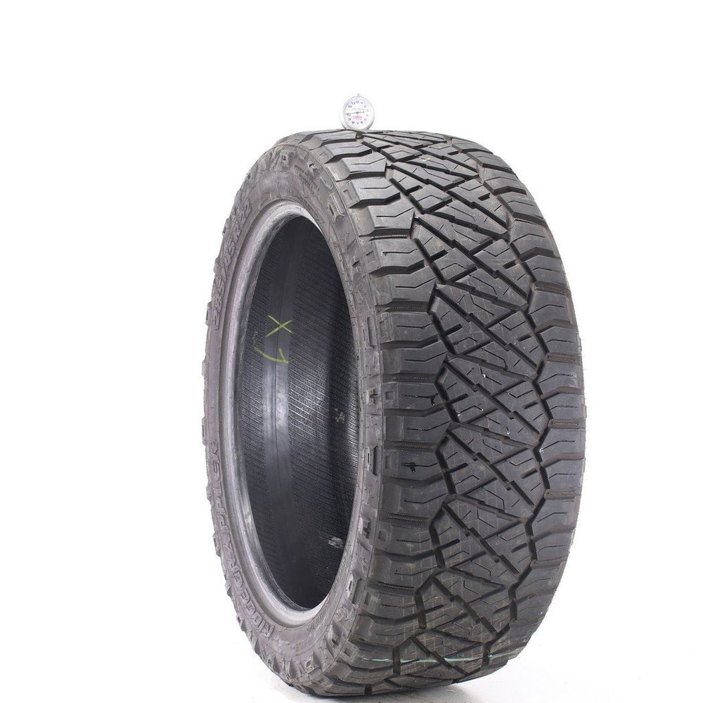 Set of (2) Used 285/45R22 Nitto Ridge Grappler 114Q - 10-11/32 - Image 1