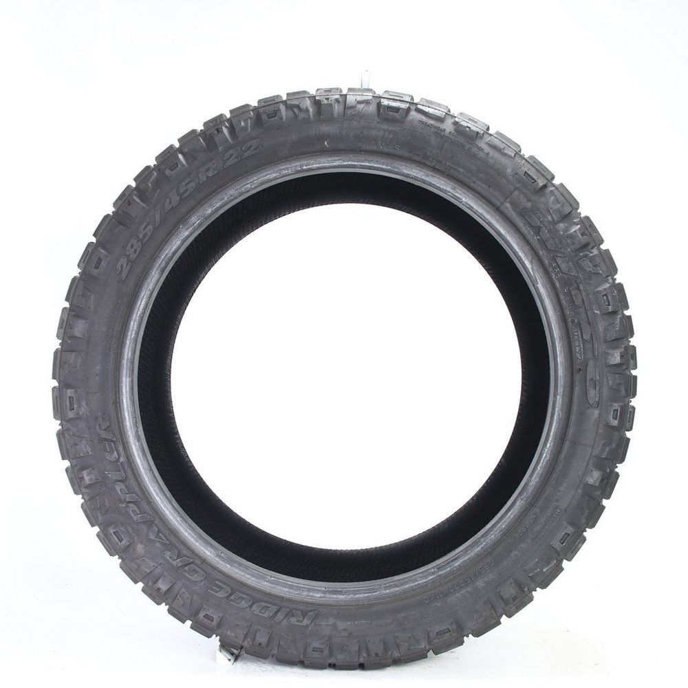 Set of (2) Used 285/45R22 Nitto Ridge Grappler 114Q - 10-11/32 - Image 3
