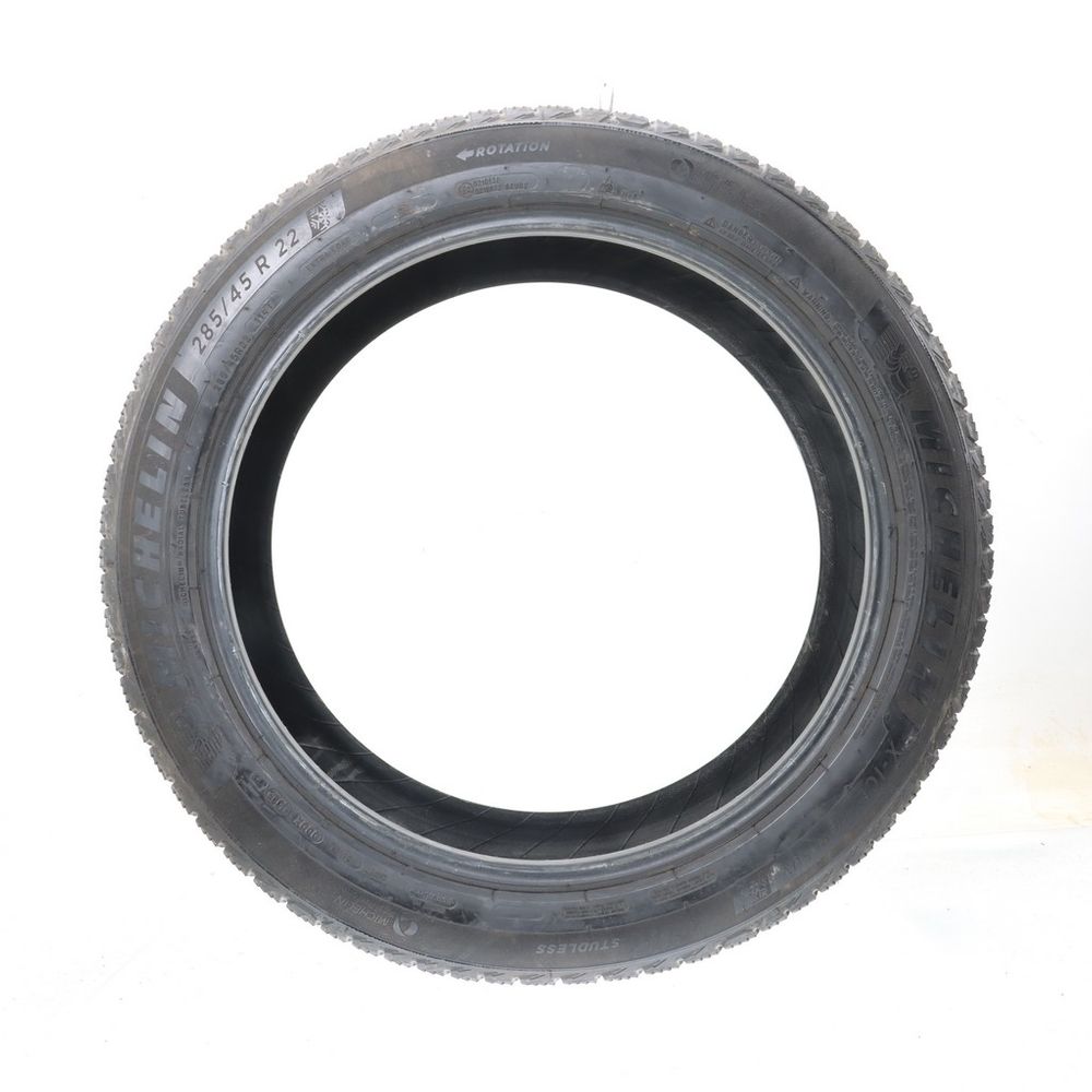 Set of (2) Used 285/45R22 Michelin X-Ice Snow SUV 114T - 7-8/32 - Image 3