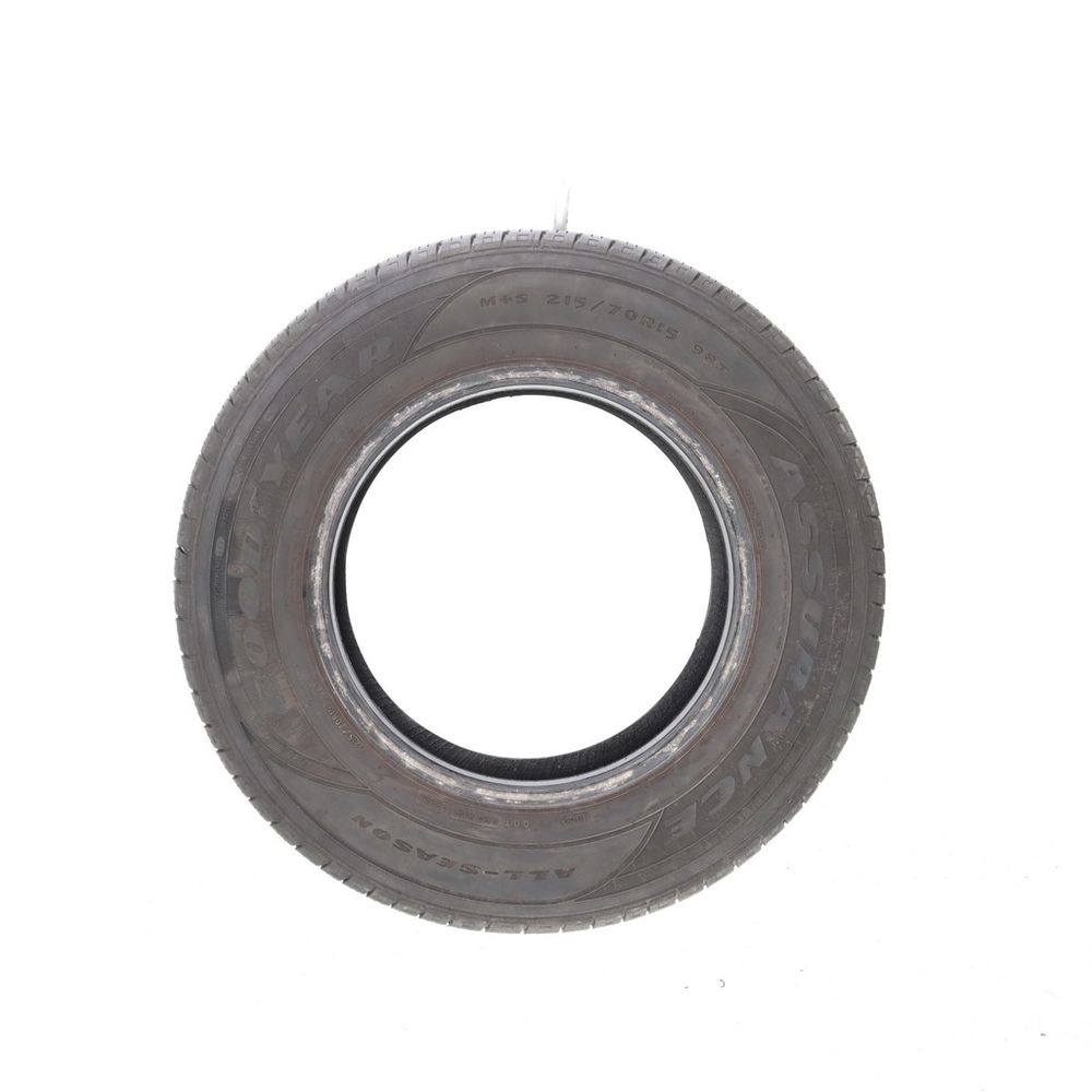 Used 215/70R15 Goodyear Assurance All-Season 98T - 5.5/32 - Image 3