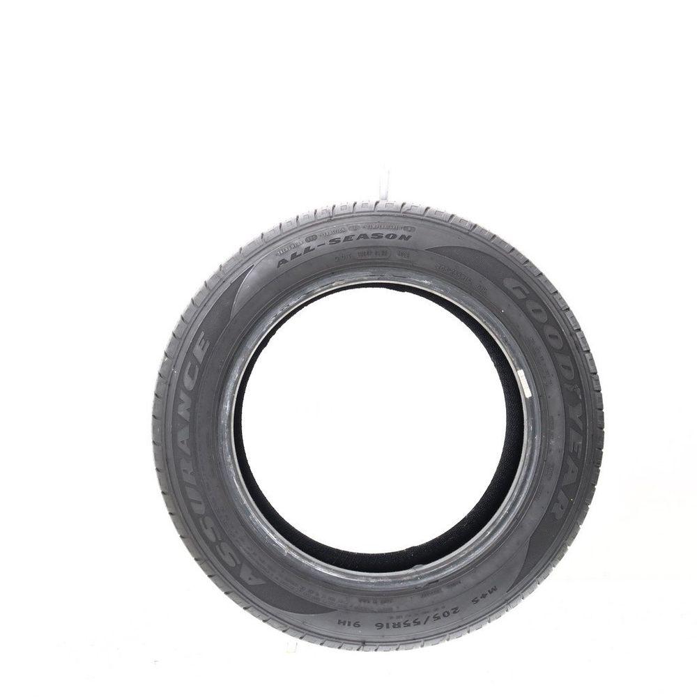 Set of (4) Used 205/55R16 Goodyear Assurance All-Season 91H - 5.5-6/32 - Image 6