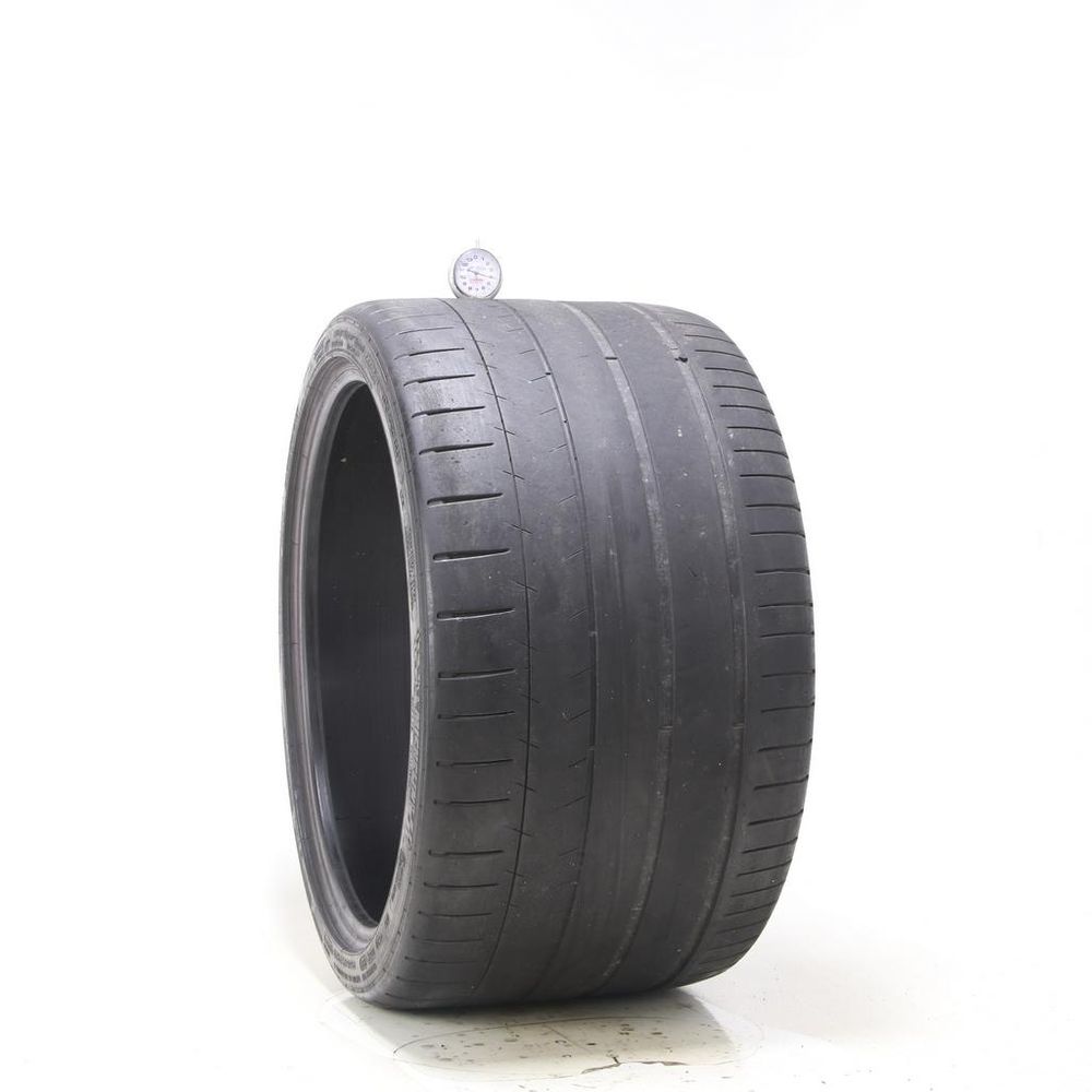 Set of (2) Used 335/25ZR20 Michelin Pilot Super Sport ZP 99Y - 4-4.5/32 - Image 1