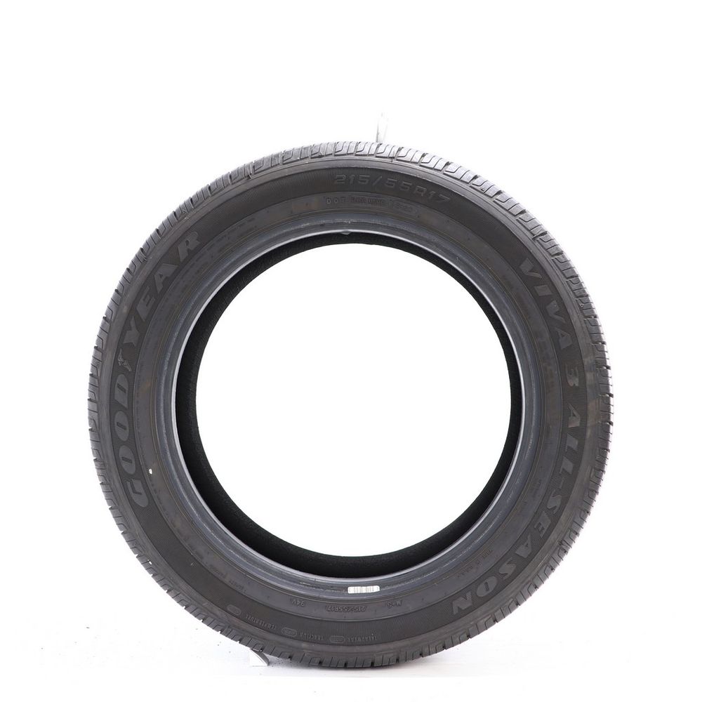 Used 215/55R17 Goodyear Viva 3 All Season 94V - 6.5/32 - Image 3