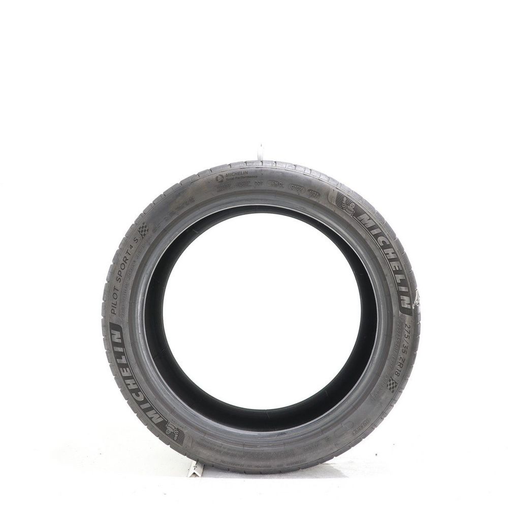 Set of (2) Used 275/35ZR18 Michelin Pilot Sport 4 S 99Y - 7/32 - Image 3