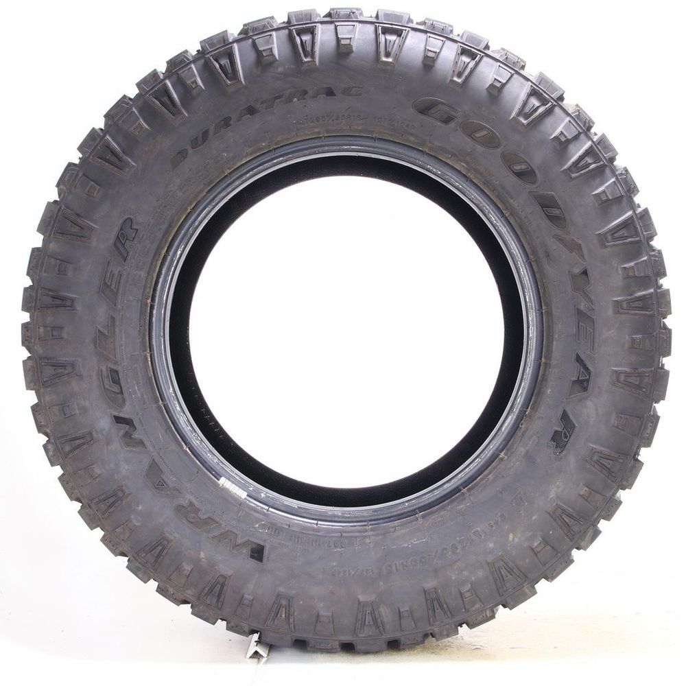 Set of (2) Driven Once LT 295/65R18 Goodyear Wrangler Duratrac 127/124P E - 17-18/32 - Image 6