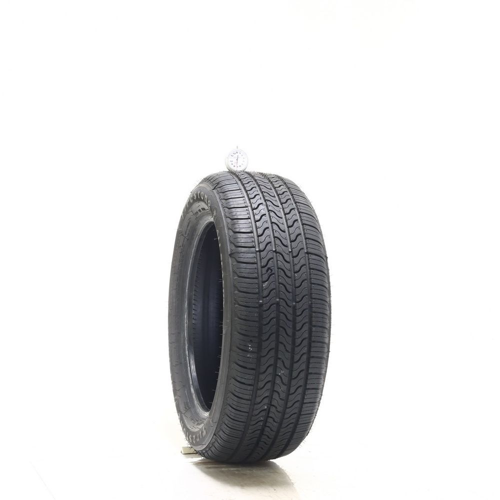 Set of (2) Used 205/55R16 Firestone All Season (Firestone) 91H - 7-8/32 - Image 1