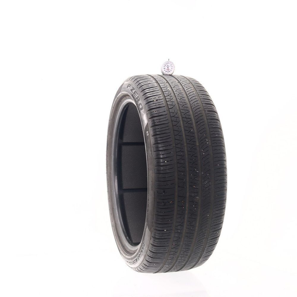 Set of (2) Used 255/40R20 Pirelli P Zero PNCS AO 101H - 6.5-7.5/32 - Image 1