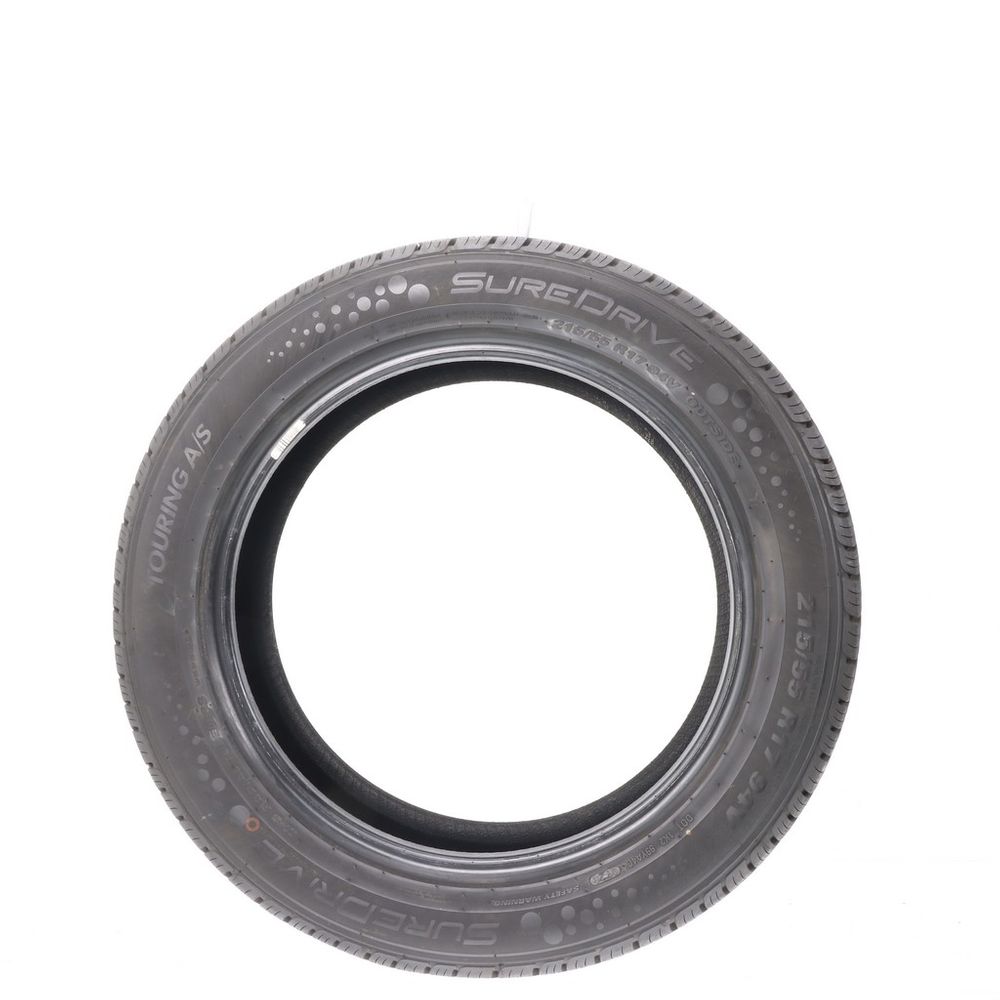 Set of (2) Used 215/55R17 SureDrive Touring A/S TA71 94V - 9.5-10/32 - Image 6
