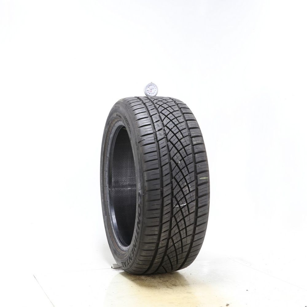 Set of (2) Used 235/45ZR17 Continental ExtremeContact DWS06 Plus 94W - 9.5-10/32 - Image 1