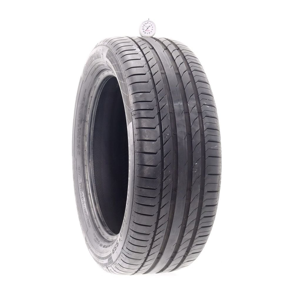 Set of (2) Used 235/50R18 Continental ContiSportContact 5 SUV SSR MOE 97V - 8-8.5/32 - Image 4