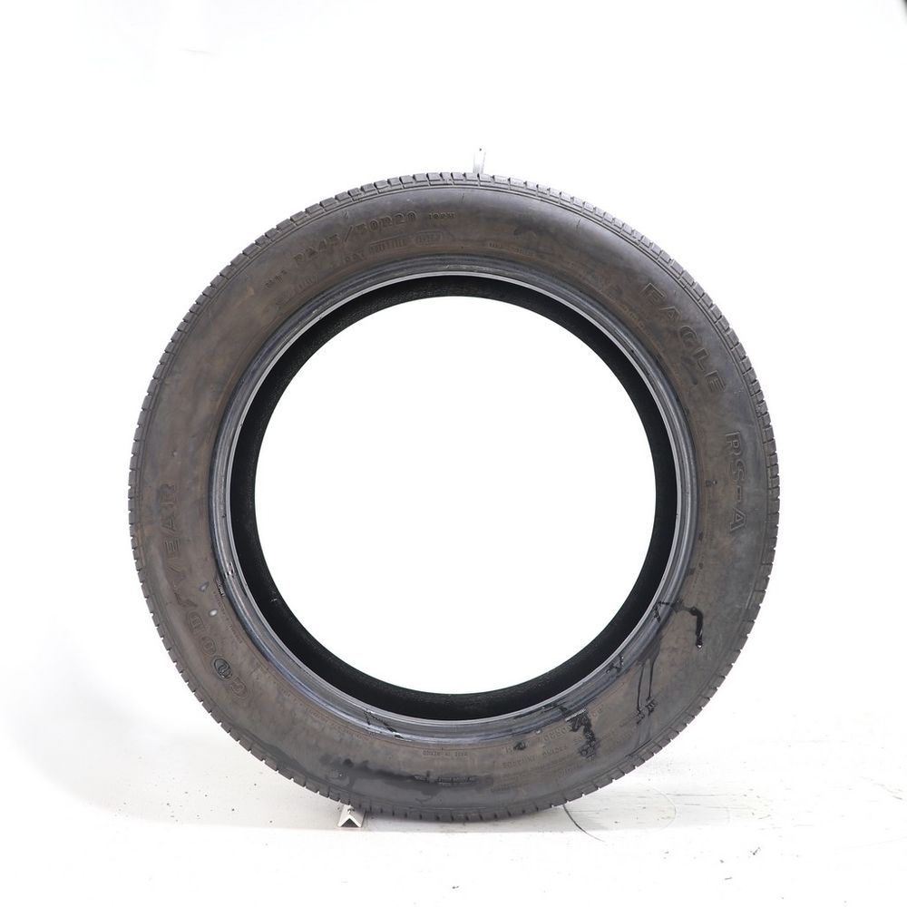 Set of (4) Used 245/50R20 Goodyear Eagle RS-A 102H - 7.5-9/32 - Image 6
