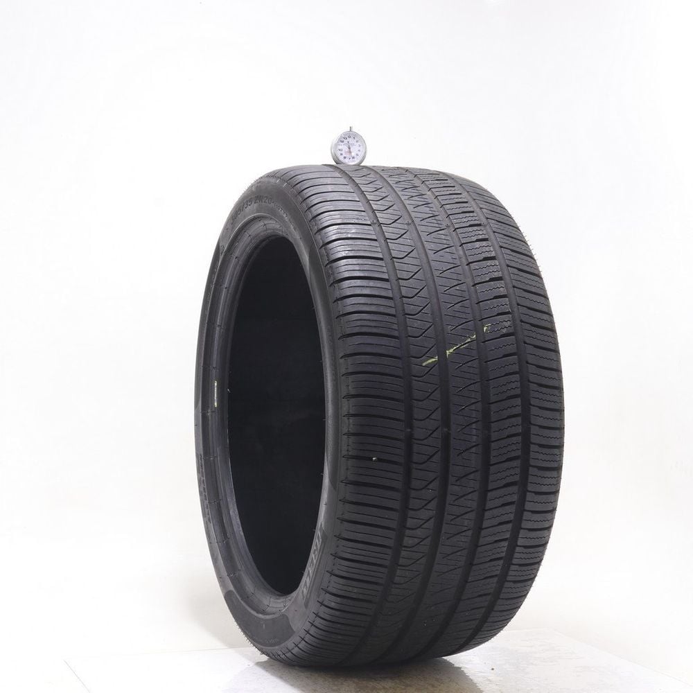 Set of (2) Used 305/35ZR20 Pirelli P Zero 107Y - 6-7/32 - Image 1
