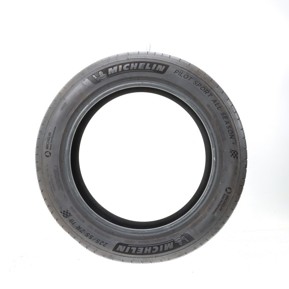 Set of (2) Used 225/55ZR19 Michelin Pilot Sport All Season 4 103Y - 7.5-8/32 - Image 6