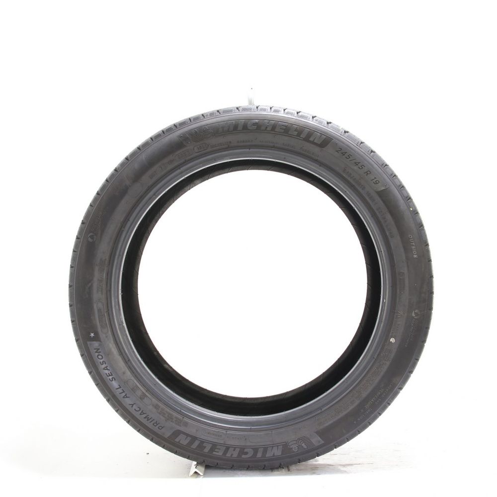 Set of (2) Used 245/45R19 Michelin Primacy All Season 102H - 8-8.5/32 - Image 6