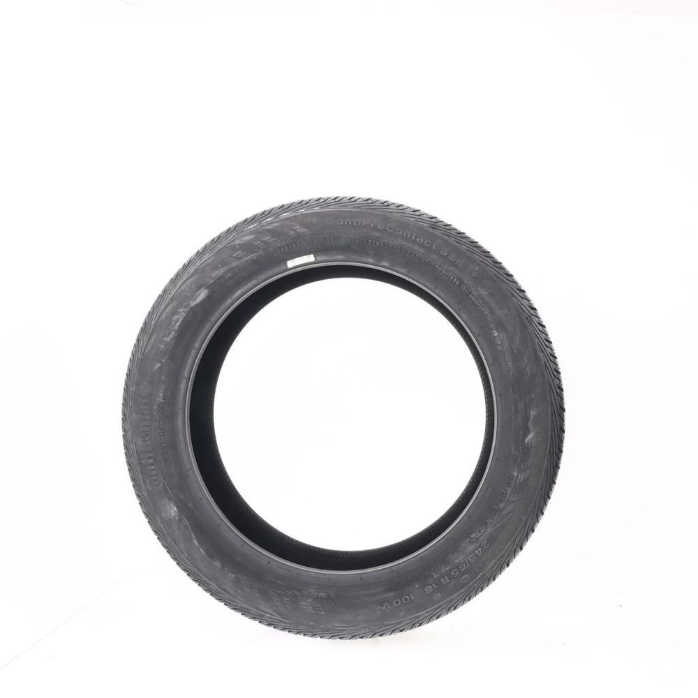 Set of (2) New 245/45R18 Continental ContiProContact SSR 100V - Image 3