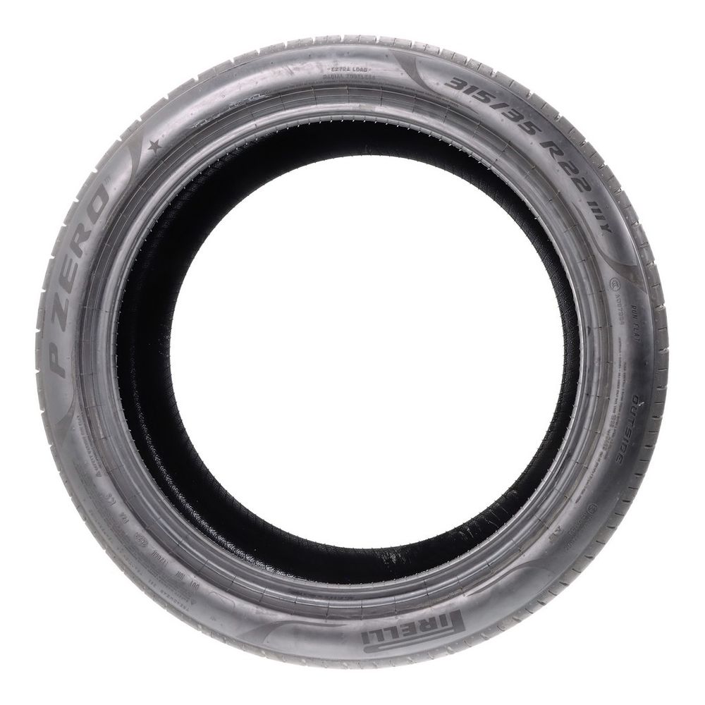 Set of (2) Driven Once 315/35R22 Pirelli P Zero PZ4 Run Flat 111Y - 9/32 - Image 3