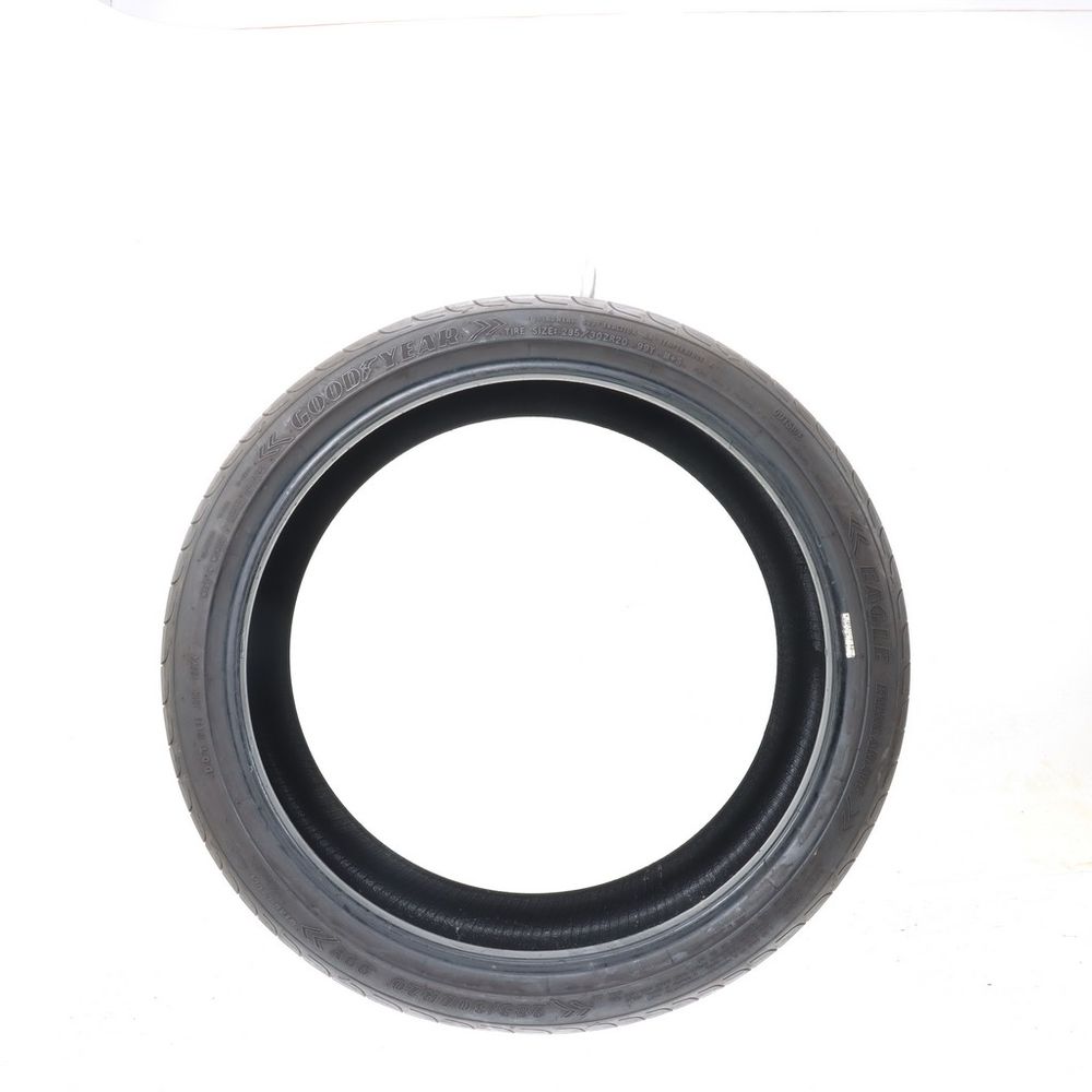 Used 285/30ZR20 Goodyear Eagle Exhilarate 99Y - 5/32 - Image 3