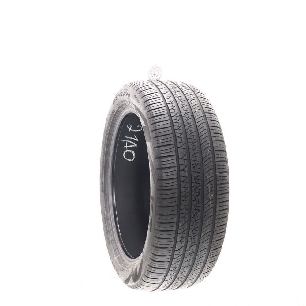 Set of (2) Used 255/45R20 Pirelli Scorpion Zero Elect + 105T - 7.5/32 - Image 1