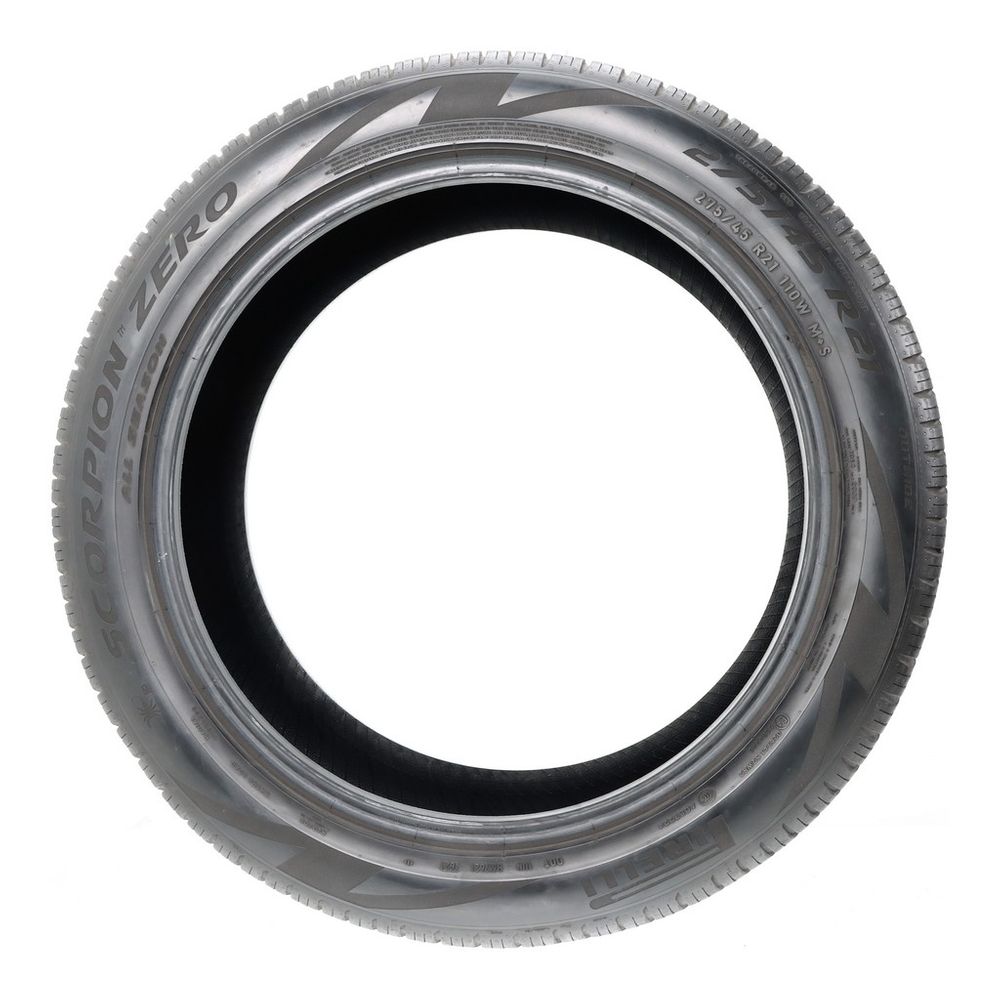 Set of (4) Used 275/45R21 Pirelli Scorpion Zero 110W - 5-6.5/32 - Image 9