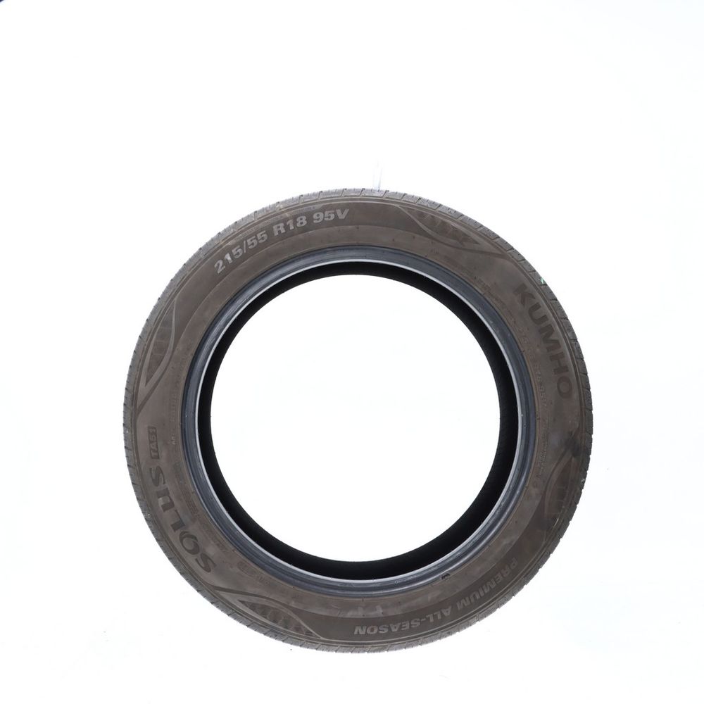 Set of (2) Used 215/55R18 Kumho Solus TA51 95V - 5/32 - Image 3