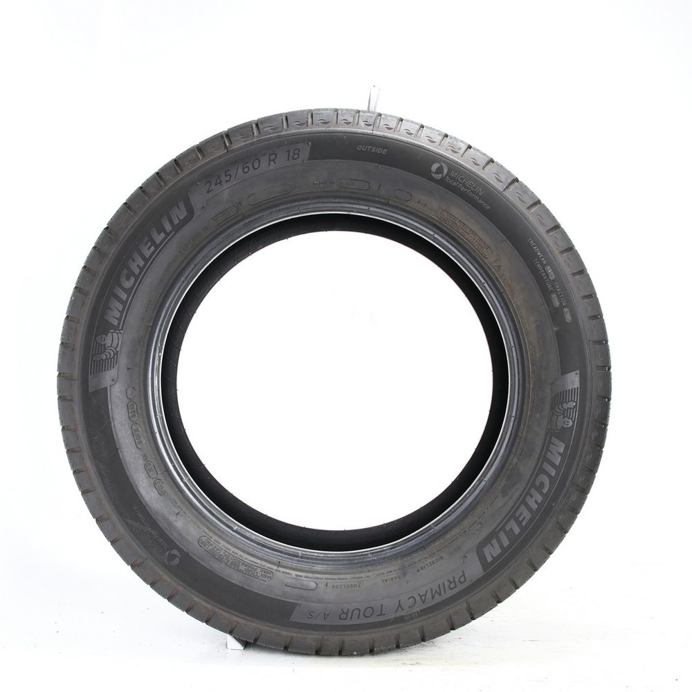 Set of (2) Used 245/60R18 Michelin Primacy Tour A/S 105H - 8-8.5/32 - Image 6